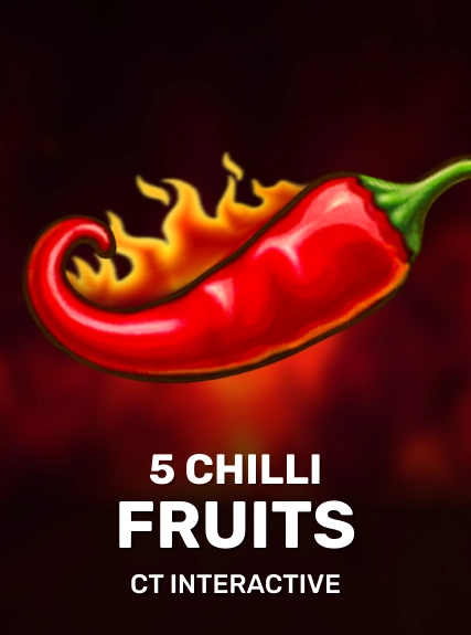 5 Chilli Fruits game tile